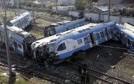 تكررت ظاهرة انحراف القطارات عن سككها في الجزائر (الصورة: روسيا اليوم)