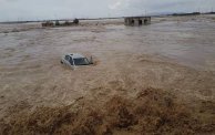 فيضانات شرق البلاد (الصورة:فيسبوك)