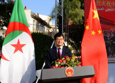 السفير الصيني بالجزائر لي جان (فيسبوك/الترا جزائر)