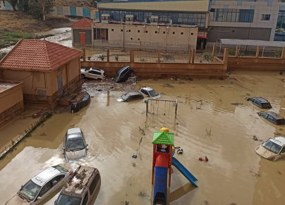 مخلفات الفيضانات بولاية برج بوعريريج (فيسبوك/الترا جزائر)