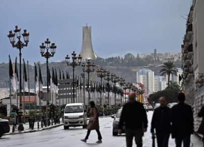  (الصورة: Getty) شارع الشهداء بالجزائر العاصمة 