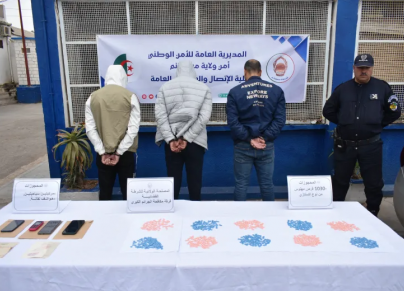 توقيف متهمين بترويج المخدرات (فيسبوك/الترا جزائر)