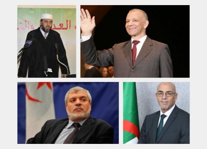 رؤساء أحزب إسلامية في الجزائر( الصورة/الترا جزائر)