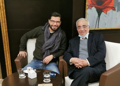 محمد علال والمخرج محمد حازرلي
