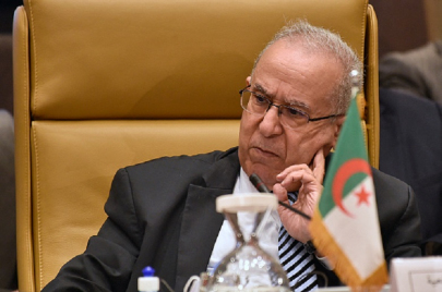 رمطان لعمامرة،، وزير الخارجية الجزائري (الصورة: العربي الجديد)