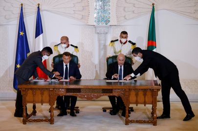 الجزائر وفرنسا وقعتا 5 اتفقيات شراكة جديدة (الصورة: Getty) 