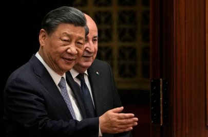 رئيس الجمهورية عبد المجيد تبون يلتقي بنظيره الصيني (الصورة: Getty)