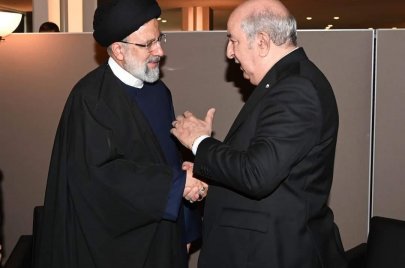 الرئيس عبد المجيد تبون يلتقي بنظيره الإيراني (فيسبوك/الترا جزائر)