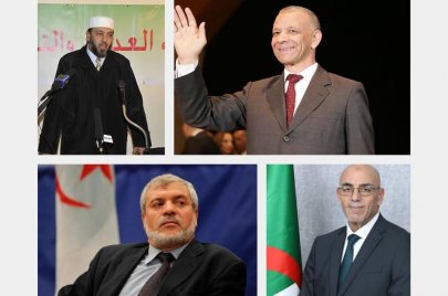 رؤساء أحزب إسلامية في الجزائر( الصورة/الترا جزائر)