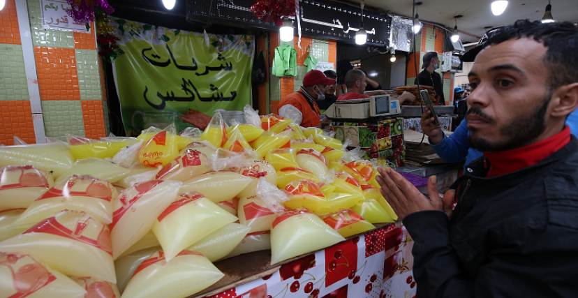 الشربات تغزو الأسواق الجزائرية في رمضان (تصوير: بلال بن سالم،Getty)