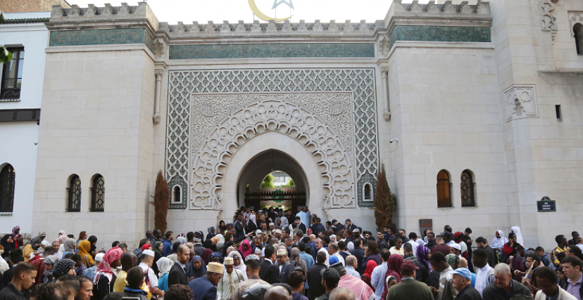 مسجد باريس (تصوير: زكريا عبد الكافي/أ.ف.ب)