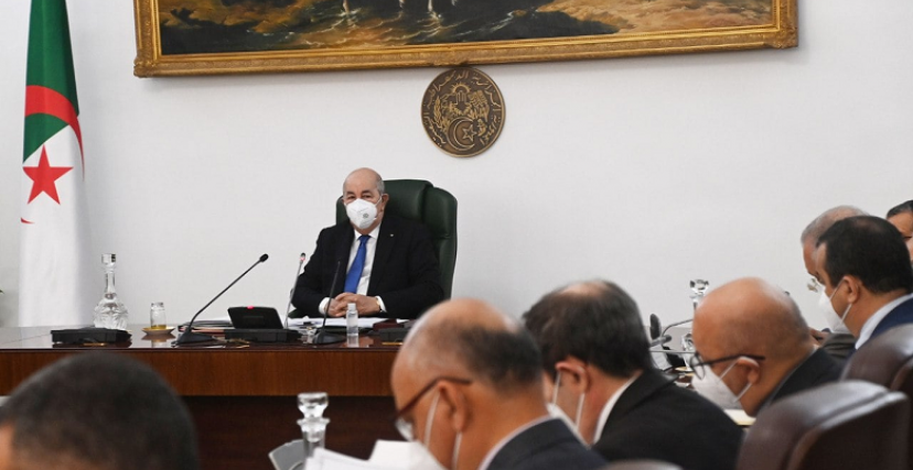 الرئيس تبون يترأس مجلس الوزراء (فيسبوك/الترا جزائر)