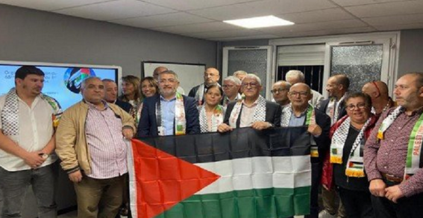 الجالية الجزائرية في فرنسا تدعو لوقف عدوان الاحتلال الإسرائيلي (فيسبوك/الترا جزائر) 