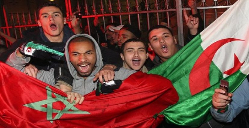 الجماهير الجزائرية والمغربية (فيسبوك/الترا جزائر)