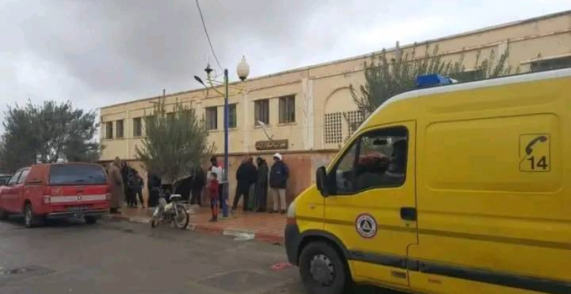 اختناق تلاميذ بمدرسة سكران ابراهيم بولاية سيدي بلعباس (فيسبوك/الترا جزائر)