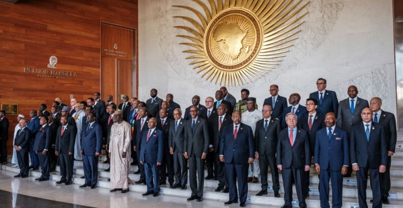 ممثلو الدول الأعضاء المشاركة في قمة الاتحاد الأفريقي (الصورة: Getty)
