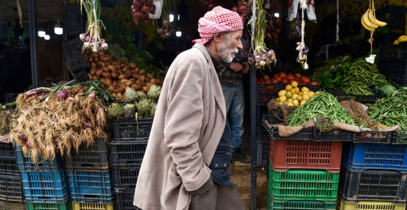 في سوق خرايسية بالعاصمة (تصوير: رياض قرامدي/أ.ف.ب)