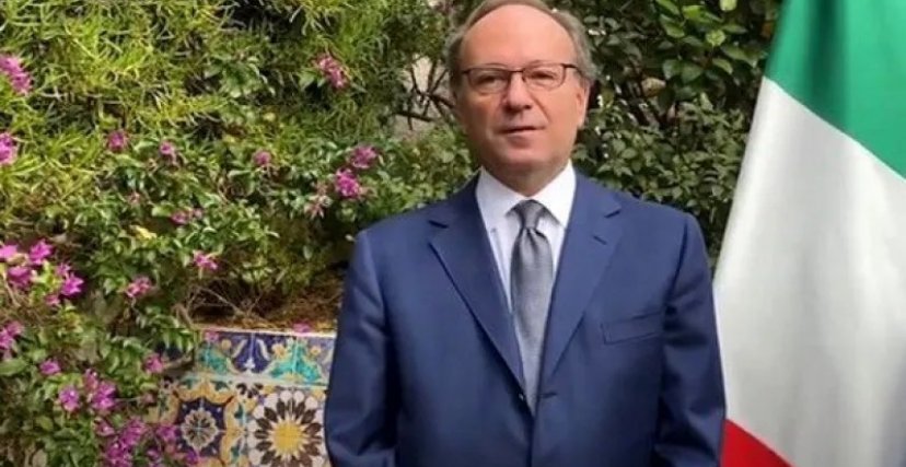 السفير الإيطالي بالجزائر، جيوفاني بولييزي (الصورة: الشروق)
