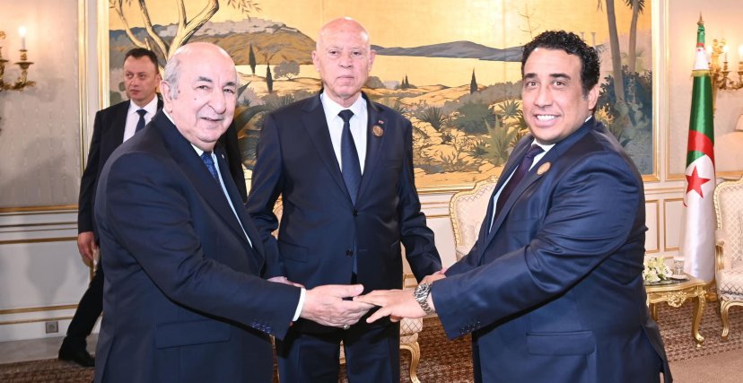 قادة الجزائر وتونس وليبيا