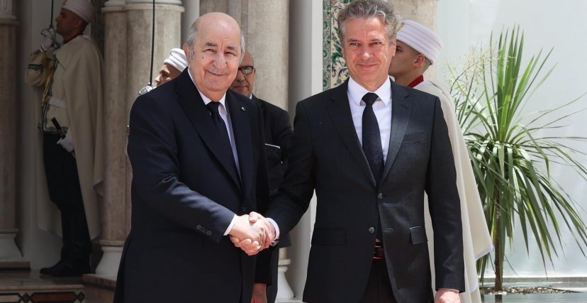 الرئيس الجزائري ورئيس الوزراء السلوفيني