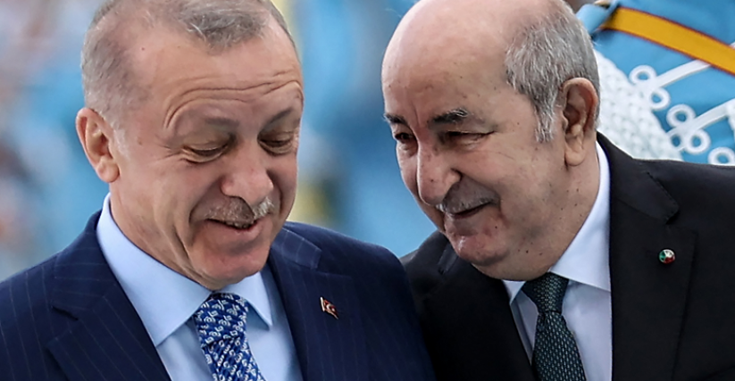 الرئيس تبون ونظيره التركي رجب طيب أردوغان (تصوير: آدم ألتان/أ.ف.ب)